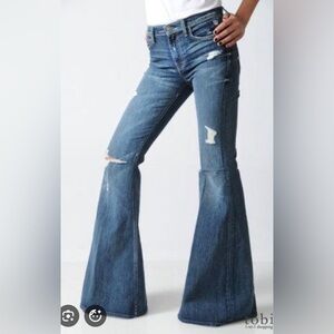 7FAM Bell Bottom Jeans